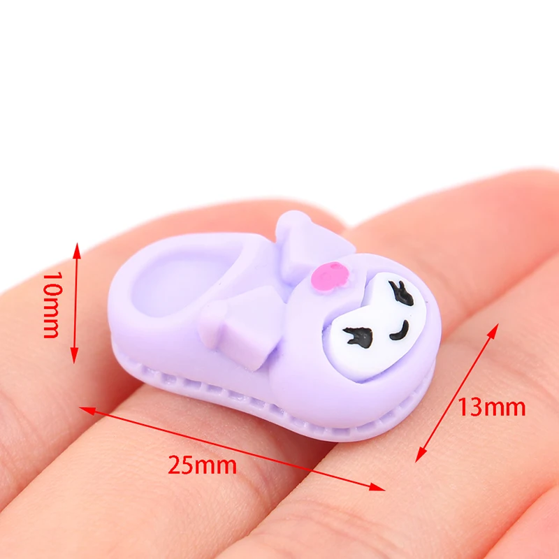 1 Pair 1:12 Dollhouse Miniature Simulation Small Room Slippers Model DIY Fashion Dolls Shoes Accessories