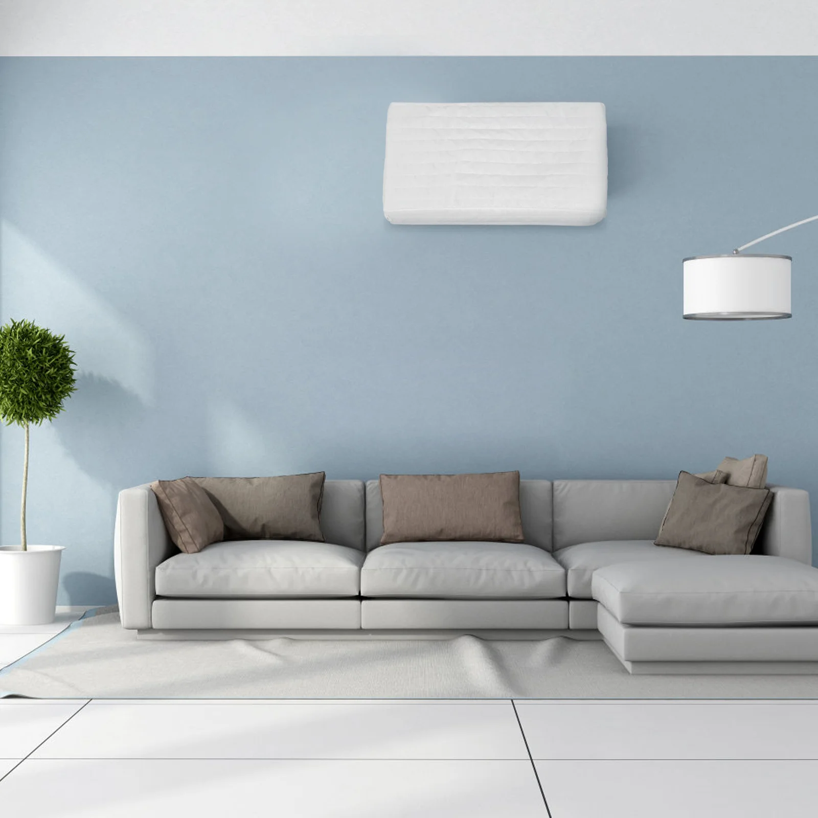 

Indoor Air Conditioner Cover Wind Rain Protection Decorative Wall Mounted Protector for Inside Unit Winter Indoor Ac Cover