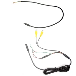 ANSHILONG 8 Pins Male Plug Connector to RCA Video Cable + 8 Pin Female to XH-6P Plug