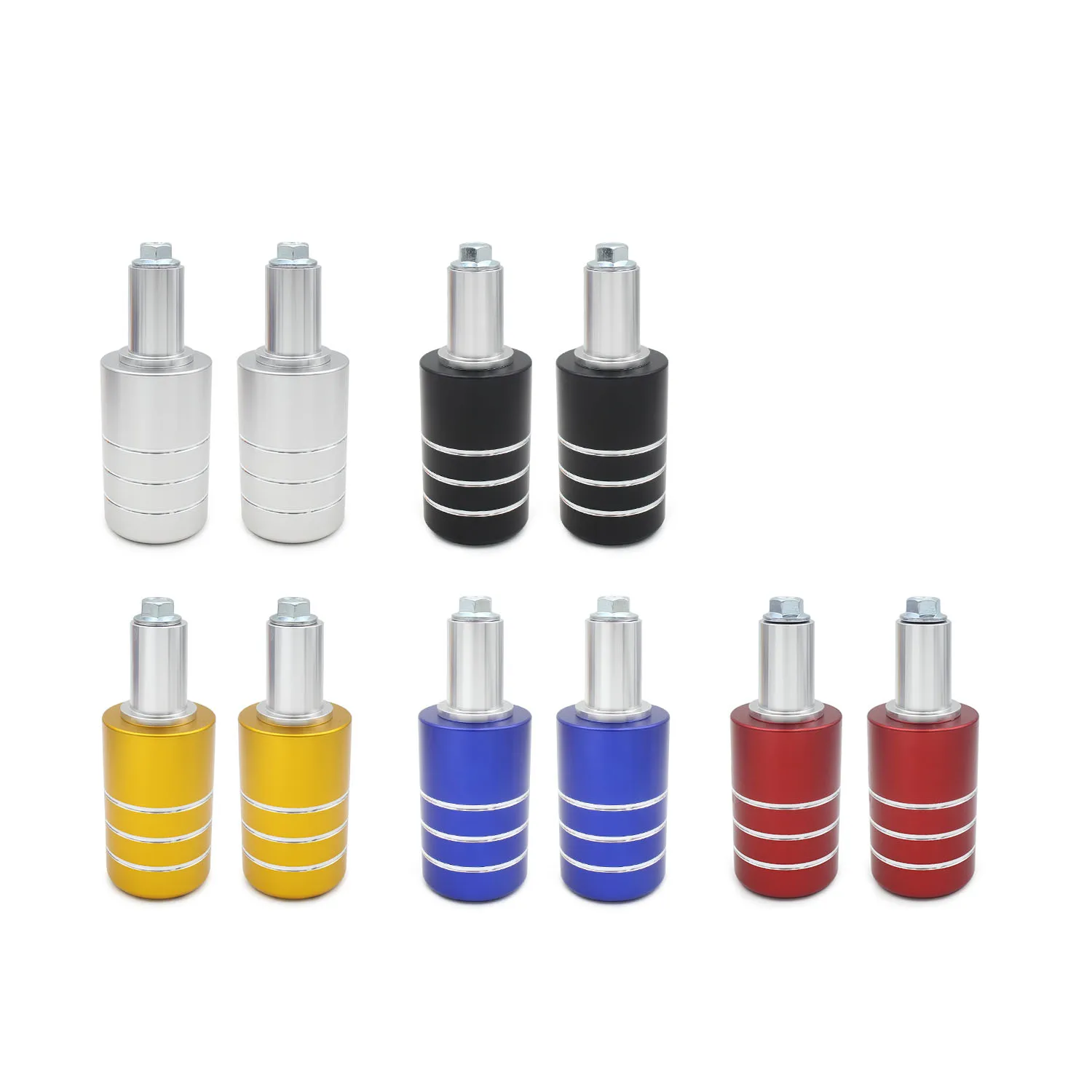 For CB-1 CB400 ZRX VTEC Motorcycle XJR400 Motorcycle Modified PK Rubber Accessories Aluminum Alloy