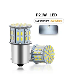 2/6/10pcs 3014 50SMD 1156 1157 LED Bulbs Car Reserve Brake Light Turn Signal Lamp BA15S P21W /BAY15D P21/5W