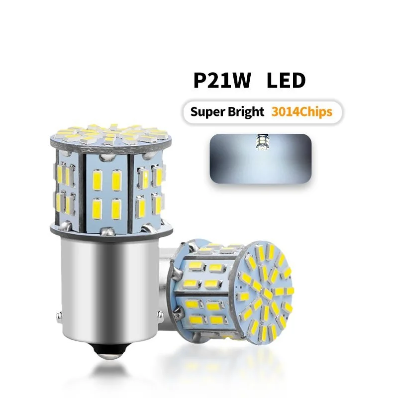 2/6/10pcs 3014 50SMD 1156 1157 LED Bulbs Car Reserve Brake Light Turn Signal Lamp BA15S P21W /BAY15D P21/5W