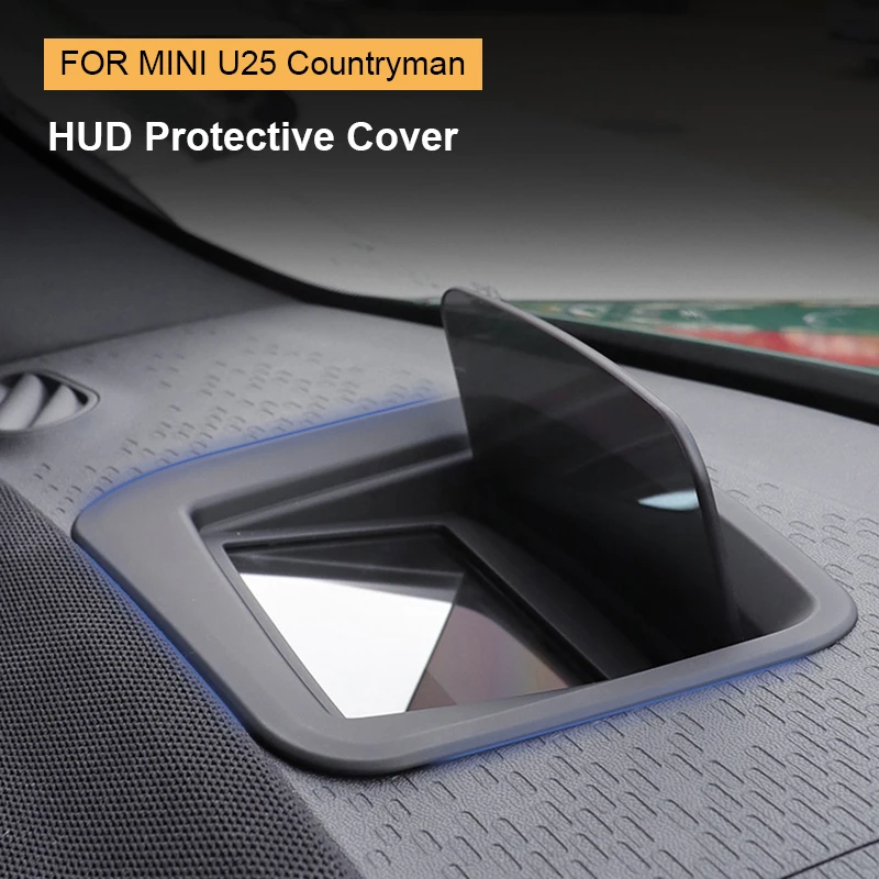 

Для Mini Countryman U25 2024 2025 Автомобильный HUD Дисплей Защитный чехол Head Up Дисплей Защитная рамка для Mini U25 Аксессуары