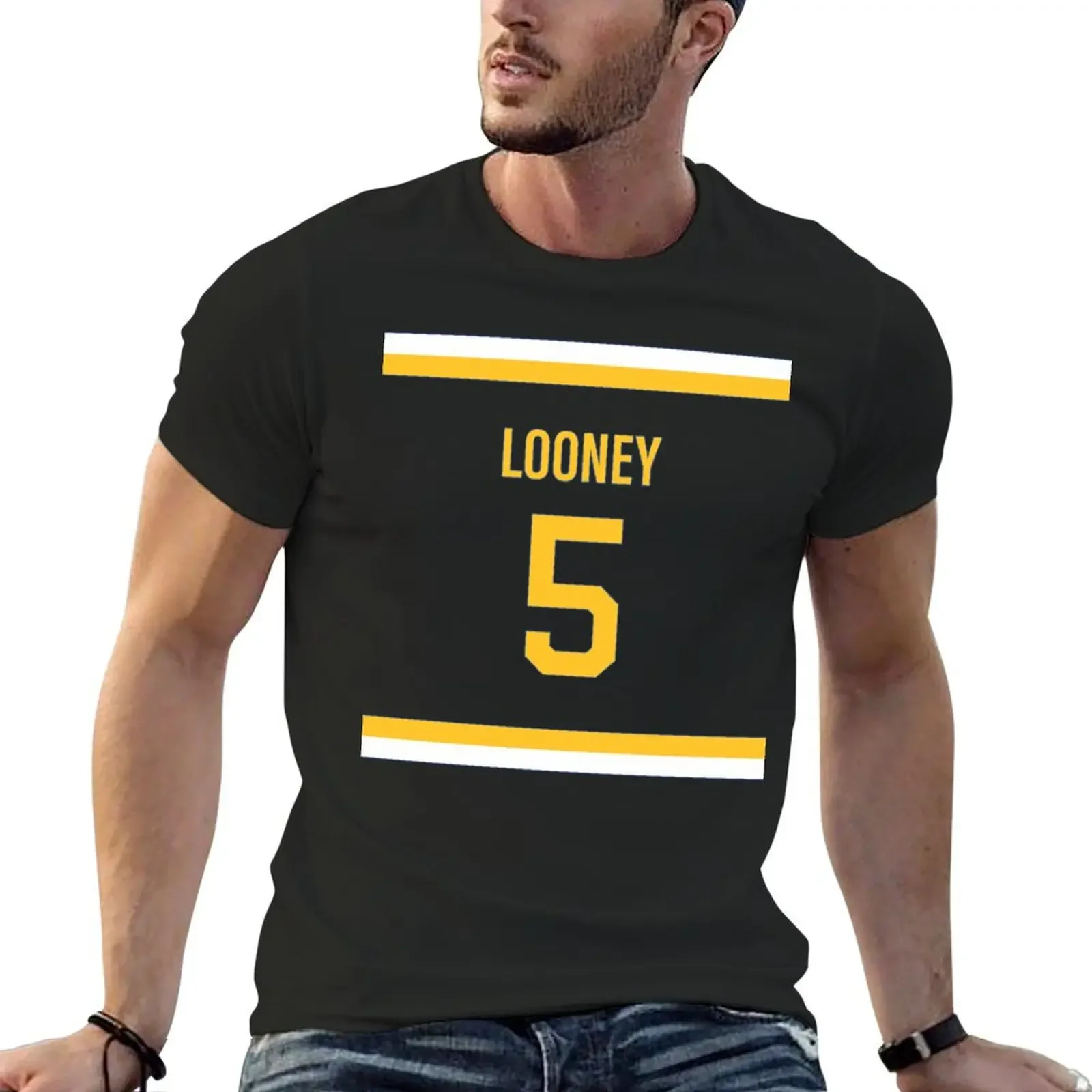 

Kevon Looney T-Shirt new edition plus size clothes heavyweights mens workout shirts