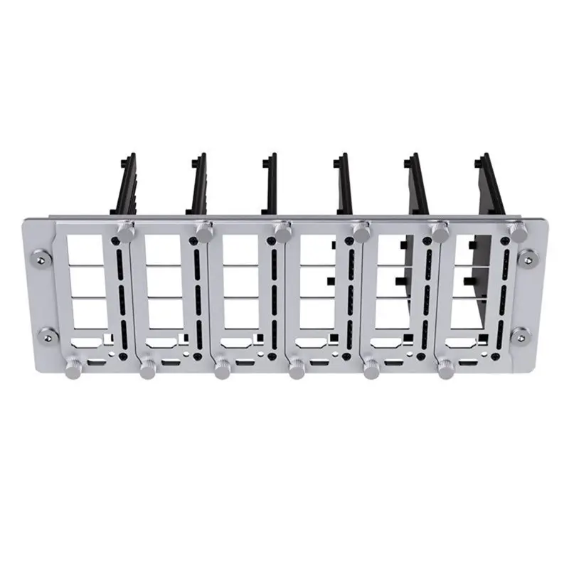 ABGI-Kompatibel mit Raspberry Pi 4/5 Pirack-M6F 2U Rack-Mount Multi-Node Server-Cluster-Kit – Detail 6
