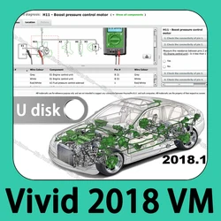 New Automotive VM Vivid Workshop DATA 2018.01 (Atris-Technik) Europe Repair Software Atris Parts vivid 2018 software Auto data