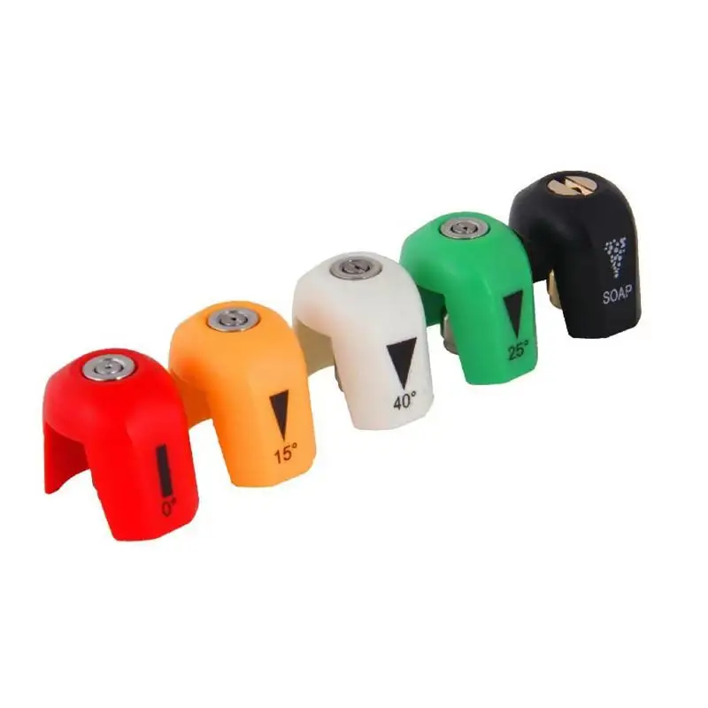 High Pressure Car Wash Nozzle Water Gun Head Quick Connector Rotary Spray Nozzle Car Wash Accessories for Cleaning Machine
