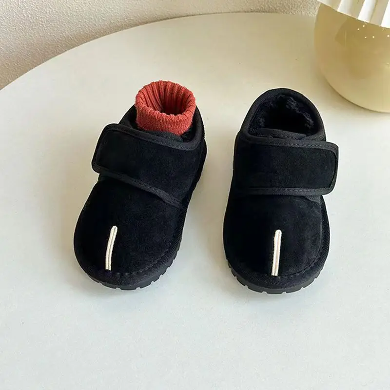 Winter Snow Boots New Warm Comfort Girl Boots Flat Simple Retro Cotton Boot Classic Daily Trend Kid Shoes Botas Infantil Menina