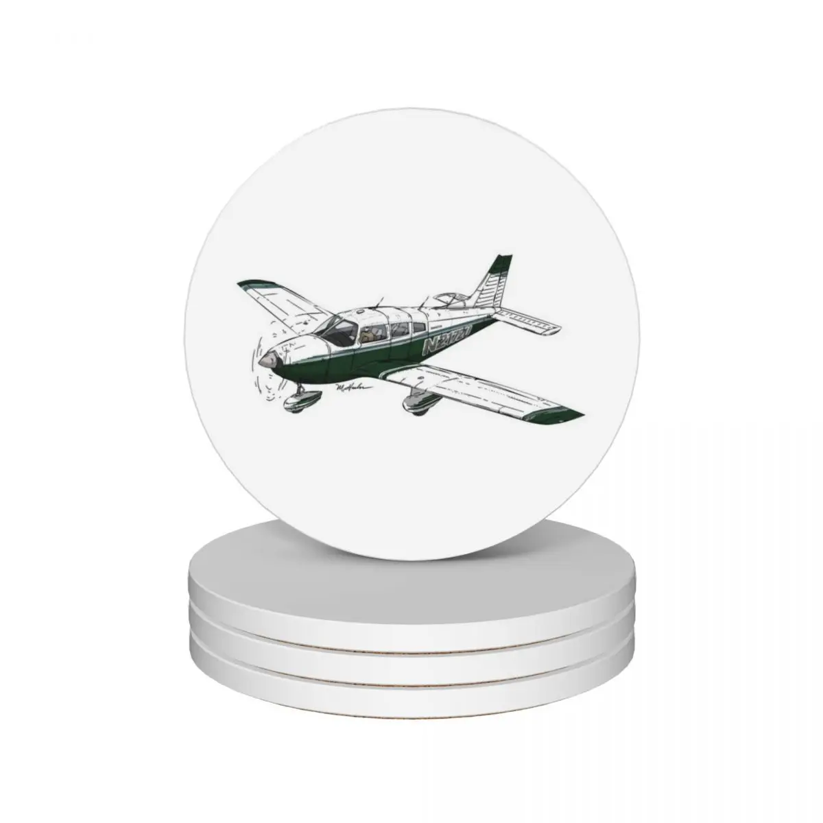 

Piper Dakota N2172U Ceramic Coasters (Set of 4) for cups set coffee mug mat Coasters