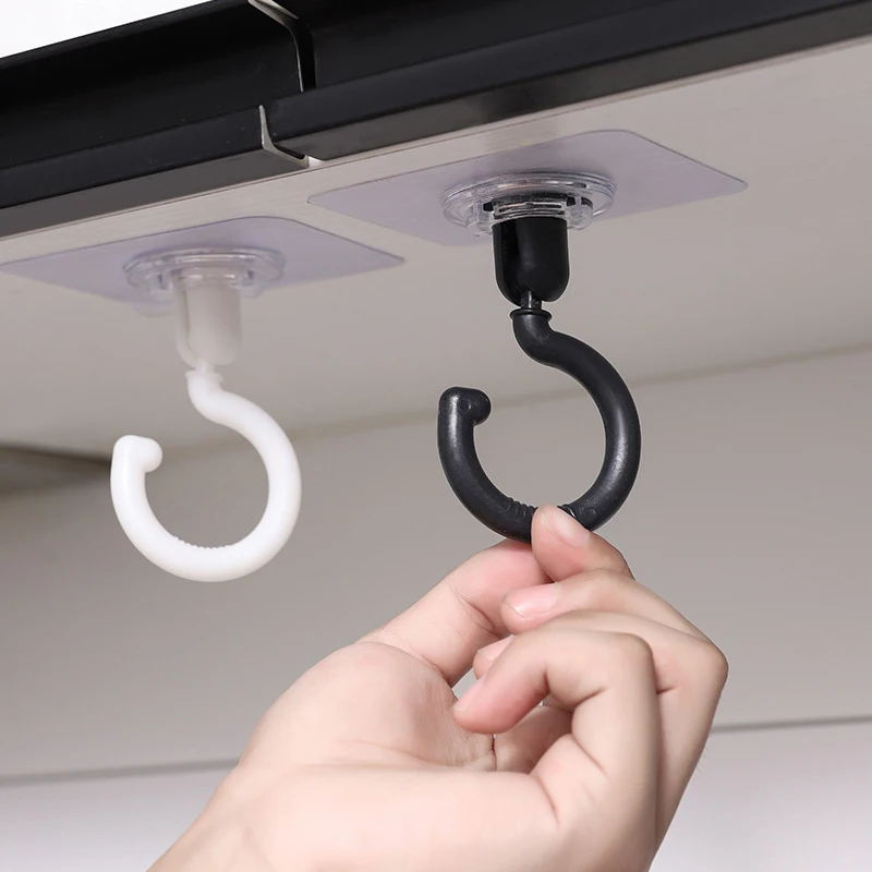 Ceiling Rotating Hook Ceiling Underhook Special Traceless Roof Wall Ceiling Powerful Door Hanging Hook