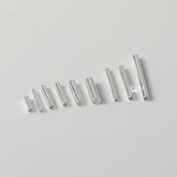 5pcs 925 Sterling Silver 3/6/8/10/15/20 Tube Spacer Beads for DIY Jewelry Making Fine Jewelry Finding Accessories