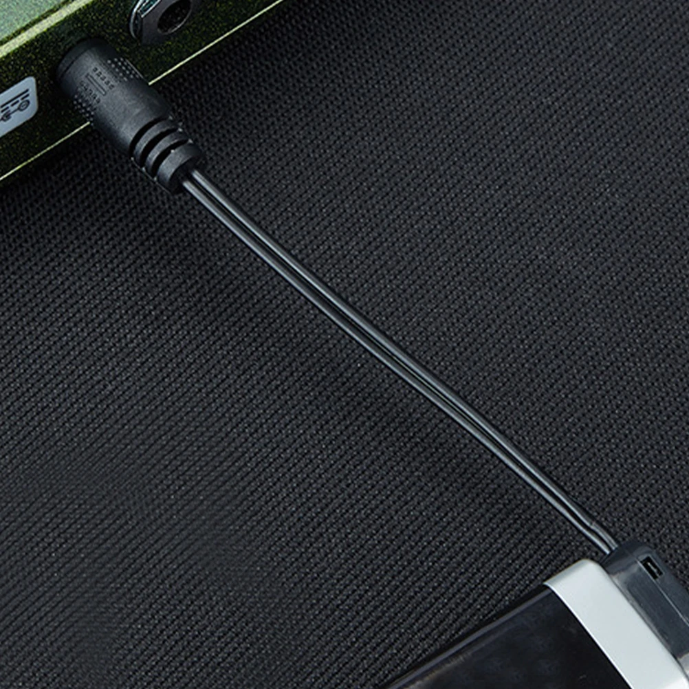 

Power Supply Guitar Cord Effect Pedal Adapter Mobile Charging Cable Black Accessories