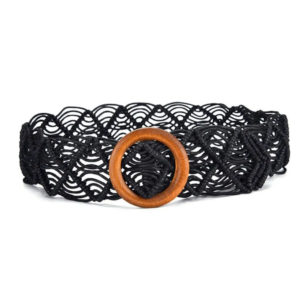 Dames Riem Ronde Gesp Brede Tailleband Accessories Mode Holle Riem Voor Rokken Jurken Пояс Женский Luxe Ontwerper