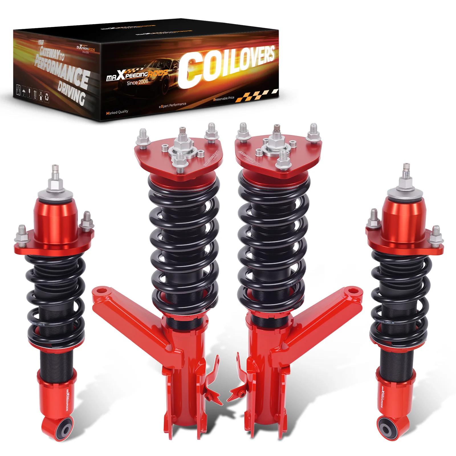 24 Click Damper Coilover Suspension For Honda Civic EM2 2001 2002 2003 2004 2005