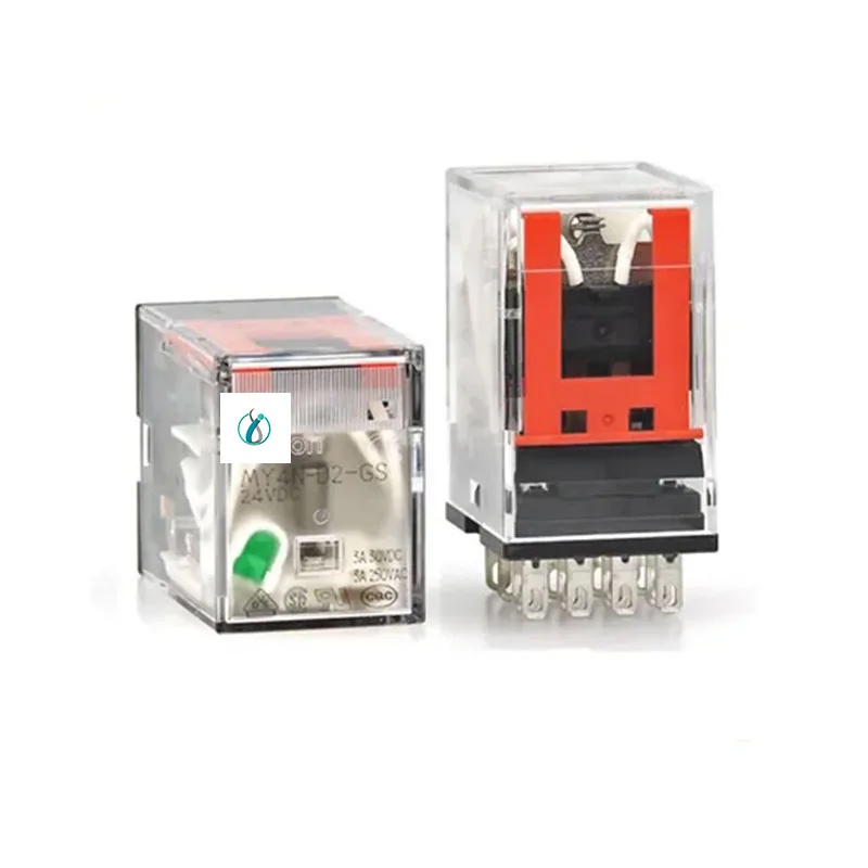 NEW Original small DC intermediate relay MY4N-D2-GS DC24V 14-pin MY4N-D2-GS