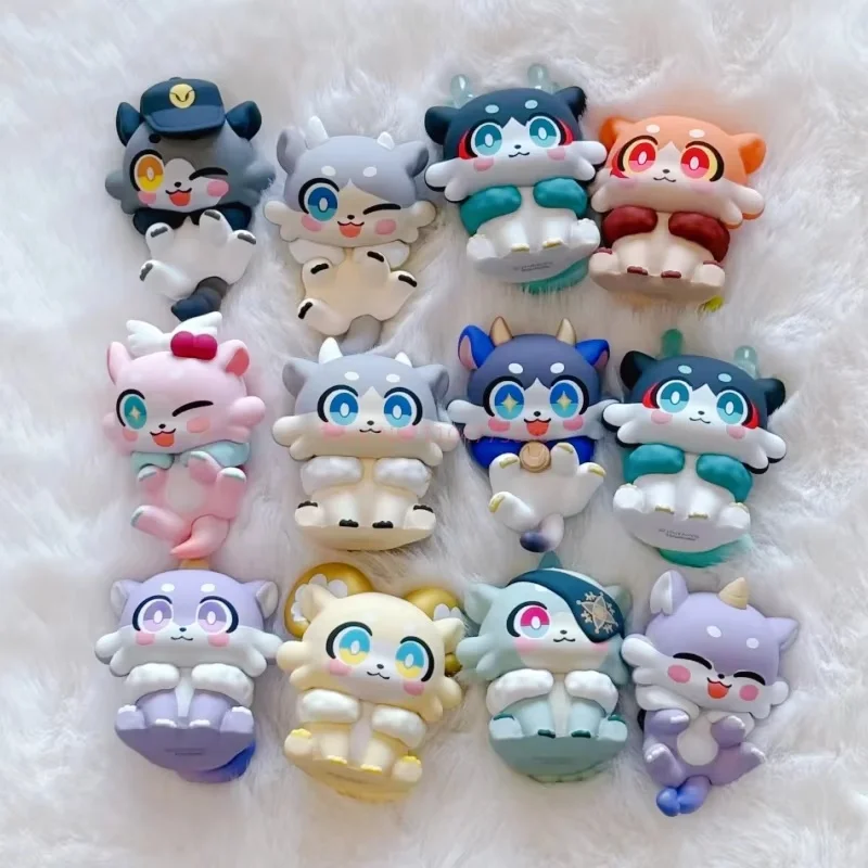 

Подлинная мини-слепа Mihoyo Smash Star Dome Railway, модная милая игрушка-подвеска в наличии, коллекционная слепая сумка Chimera, кавайный подарок