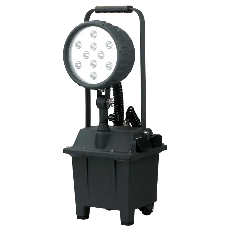 Factory Supply 30W LED Ex Emergency Lamp Mobile Portable Work Lamp Explosion Proof