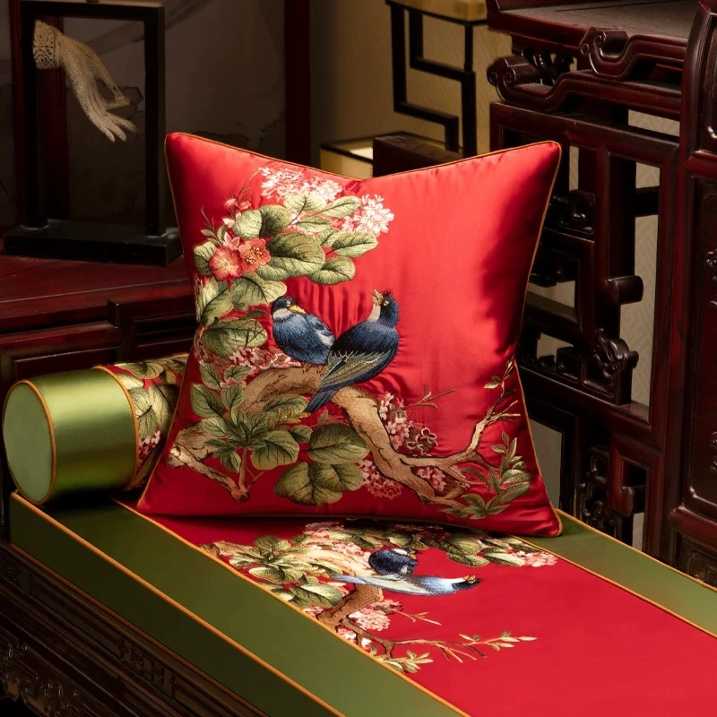 Taie d'oreiller luxueuse brodé - Pillow Insert 18X18 avis et prix