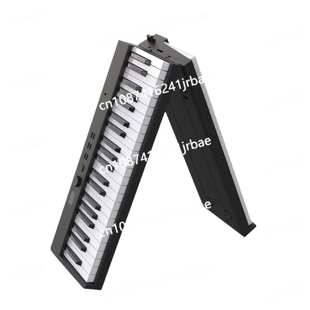 88Keys Foldable Electronic Piano Multifunctional Portable Digital Piano 128 Rhymes for Student Musical Instrument