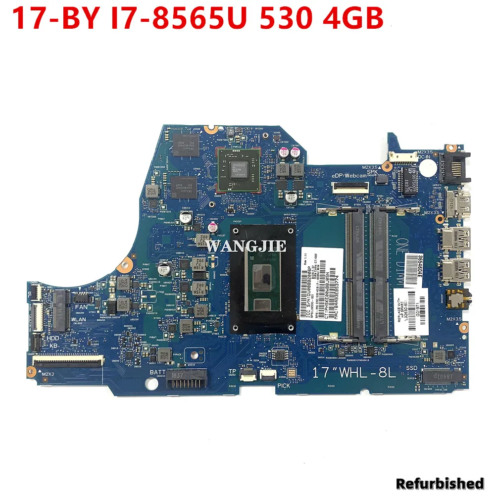 

Refurbished L32630-601 L32630-001 For HP Pavilion 17-BY Laptop Motherboard MB 6050A3022801 I7-8565U 530 4GB GPU DDR4 Tested