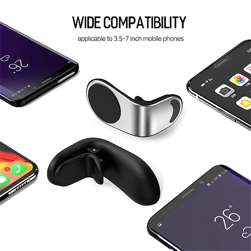 360 °   Suporte Magnético de Metal para Celular, Suporte GPS com Clipe para Ventilação de Ar para iPhone 12 11 Pro Huawei Xiaomi, Suporte Magnético Ti