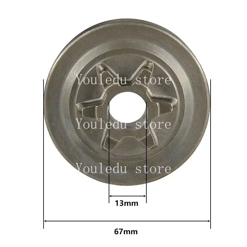 For Komatsu 2500 25cc Chainsaw Integrated Passive Disc Sprocket Clutch Disc Chainsaw Clutch Chainsaw Accessories