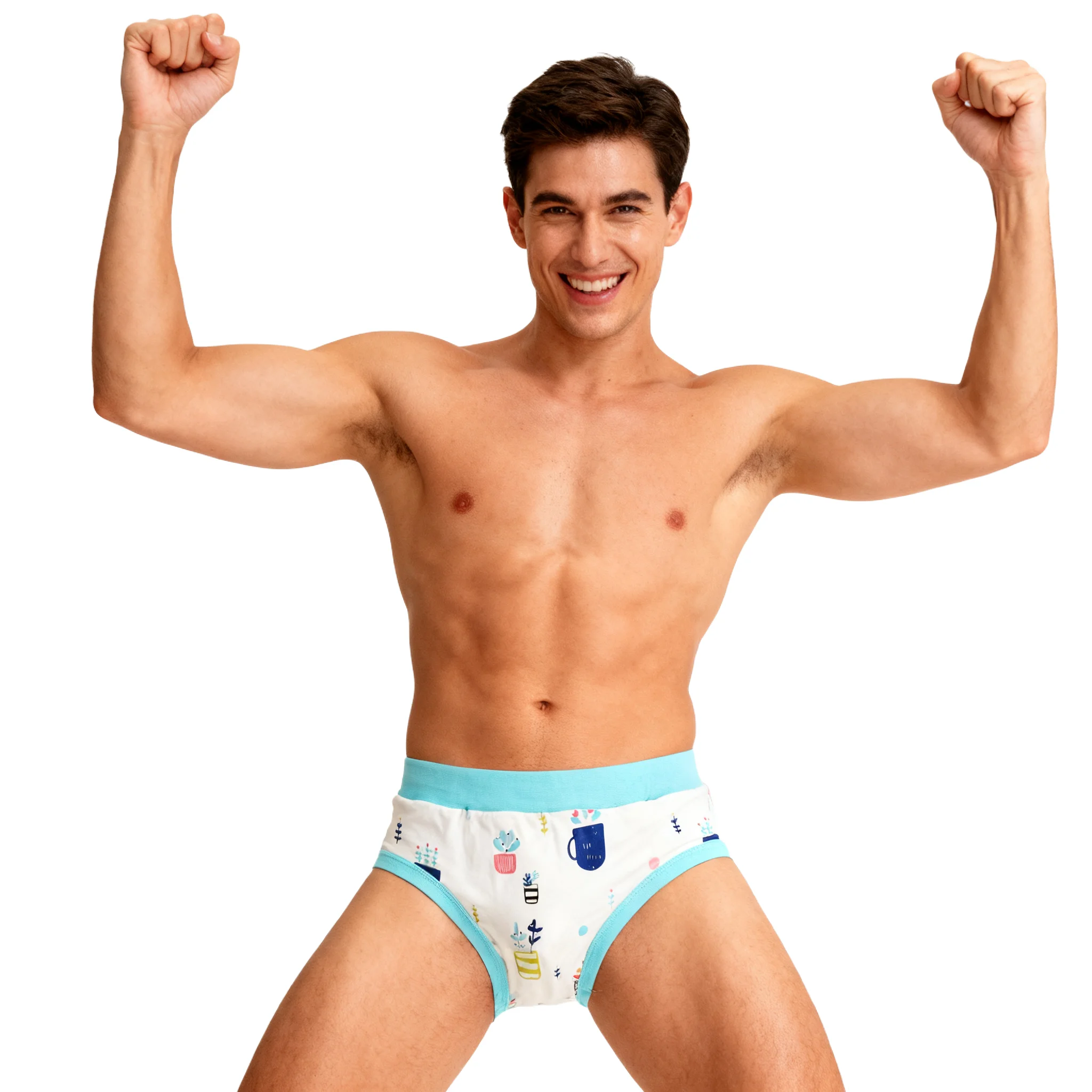 Small flowers women's brief/woman's underwear/brief for woman