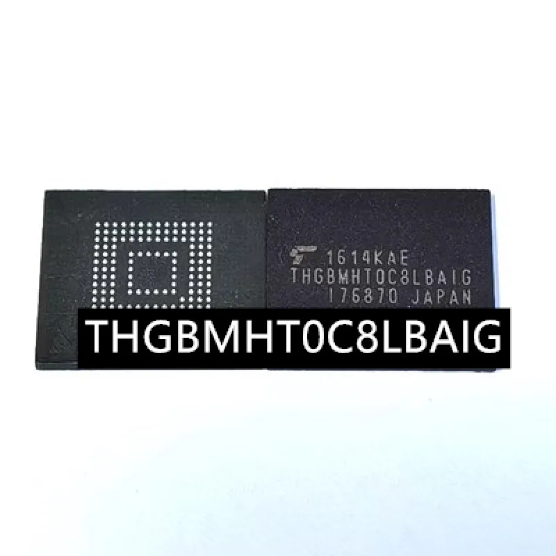 

1pcs~10pcs/LOT THGBMHT0C8LBAIG eMMC BGA153 NAND Flash IC 128GB Memory Store Chip 5.1 Version Soldered Ball