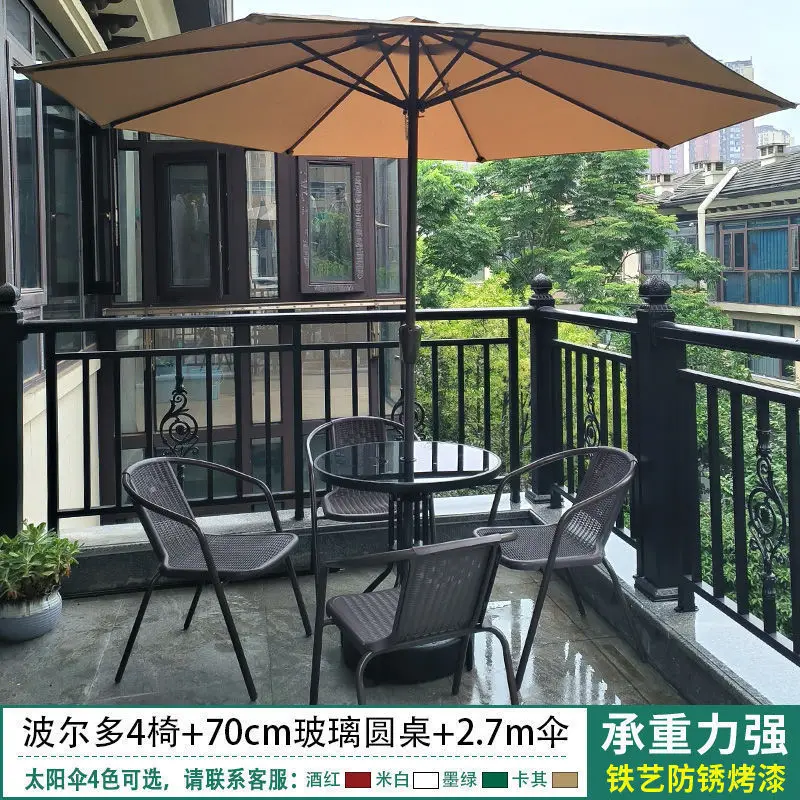 Variant: Table  chair and umb