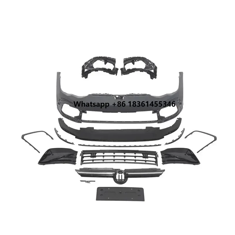 

For 8 pro R-line to R Line Auto Front Bumper Asssembly Body Kit Upgrade