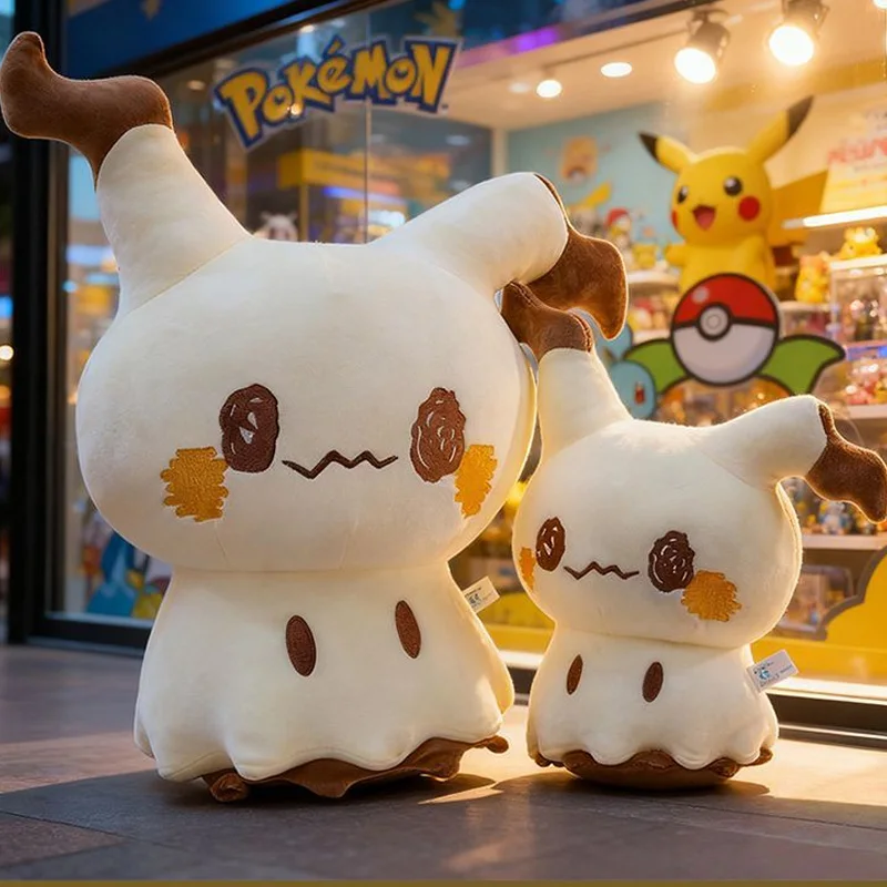 35/55/75cm Cartoon Pokemon Mimikyu Großes Plüschtier Kissen Niedliche Anime Stoffpuppe Weiches Flauschiges Kissen Heimdekoration Spielzeug Geschenk