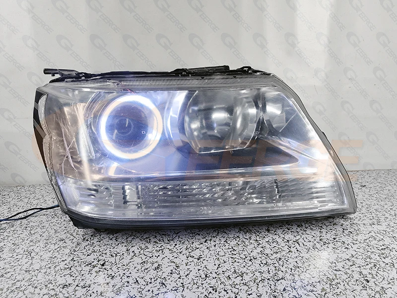 For Suzuki Grand Vitara JT 2006 2007 2008 2009 2010 2011 2012 2013 Ultra Bright Day Light COB Led Angel Eyes Kit Halo Rings