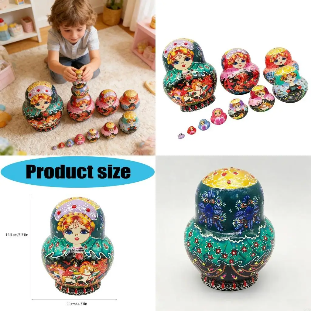 educational-stacking-toy-wooden-set-10-layer-for-children-matryoshka-russian