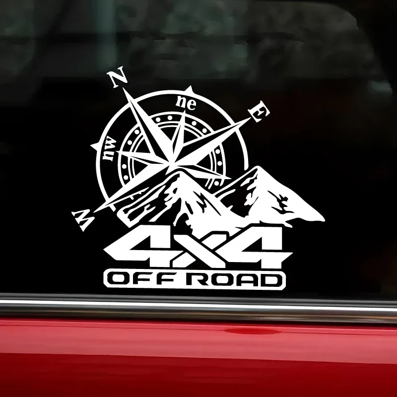 

1Pc Off-Road Mountain Compass Funny Vinyl Sticker High Quality Decal for Car Truck Motorcycle Laptop