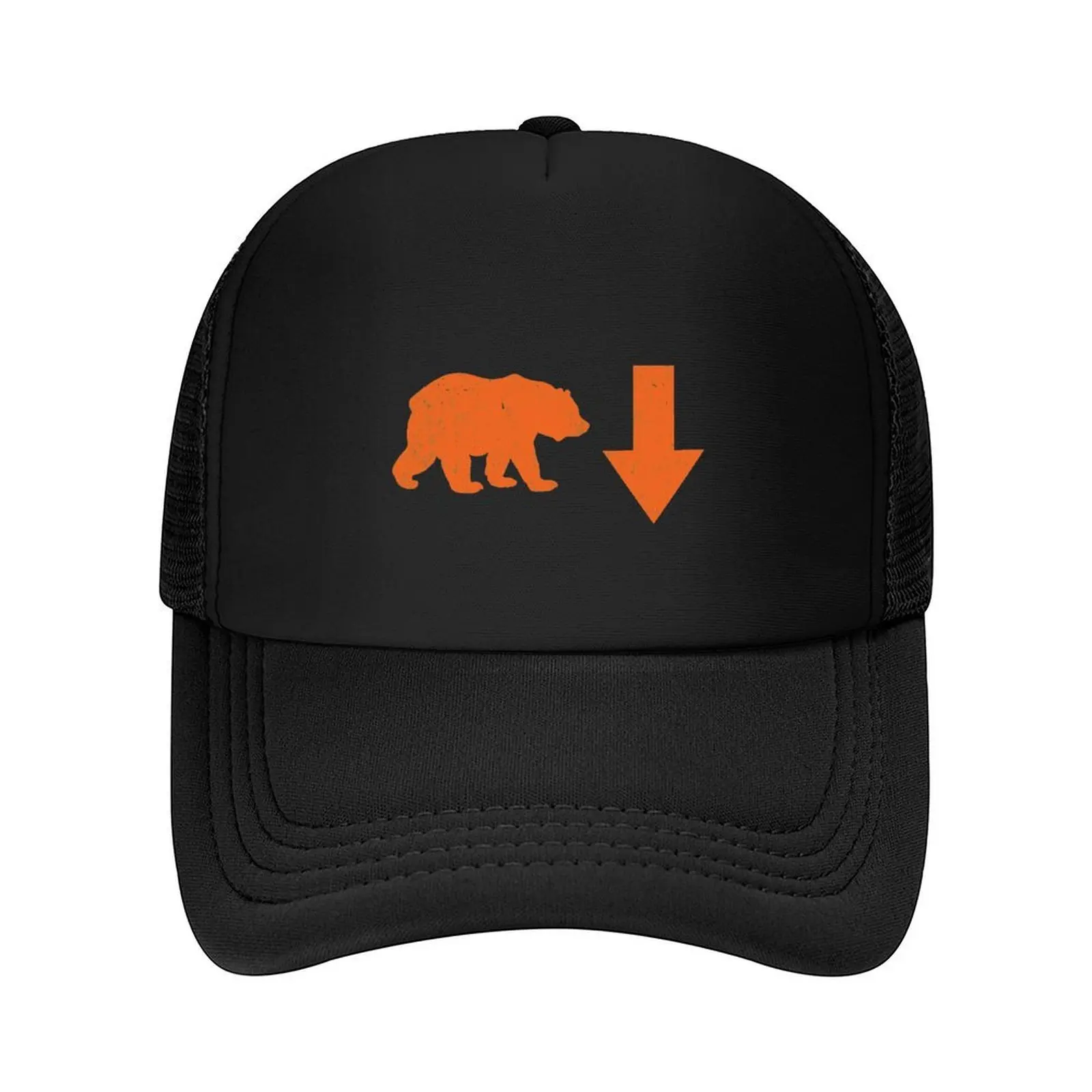 

Bear Down - vintage Baseball Cap Golf Sun Hat For Children Horse Hat fun hats Caps For Men Women's