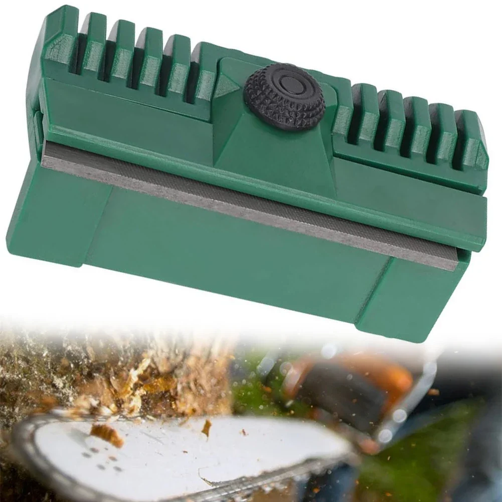 Professional Chainsaw Guide Rail Kit For Echo Systems, Precision Filing Jig With Dual Polishing Sheets For 0.325-3/8 Pitch Bars