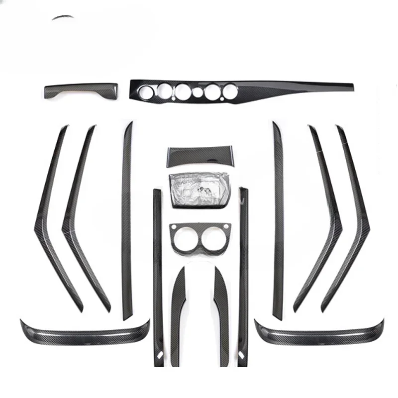 

Car interior trims for S CLASS W222 2014-2020 year S320L S400 interiors car accessories interior decorative carbon fiber trims