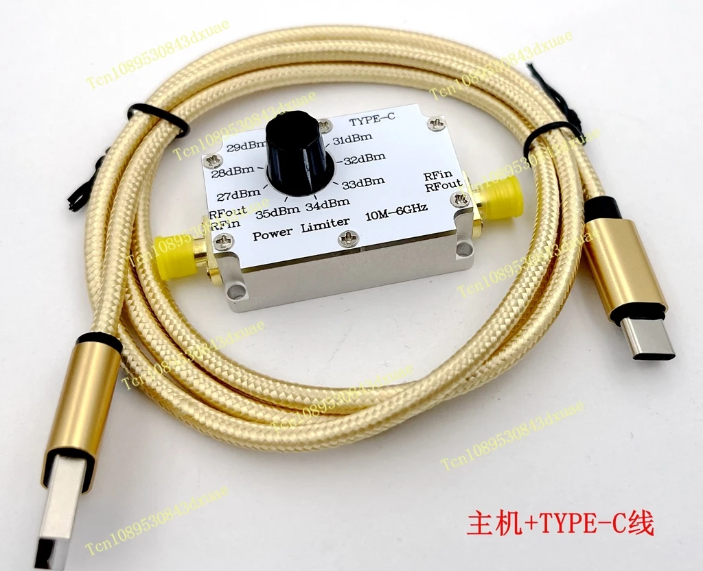 

Spectrum analyzer RF front end loss protection, adjustable bidirectional RF limiter 10M-6GHz 27-35DBM