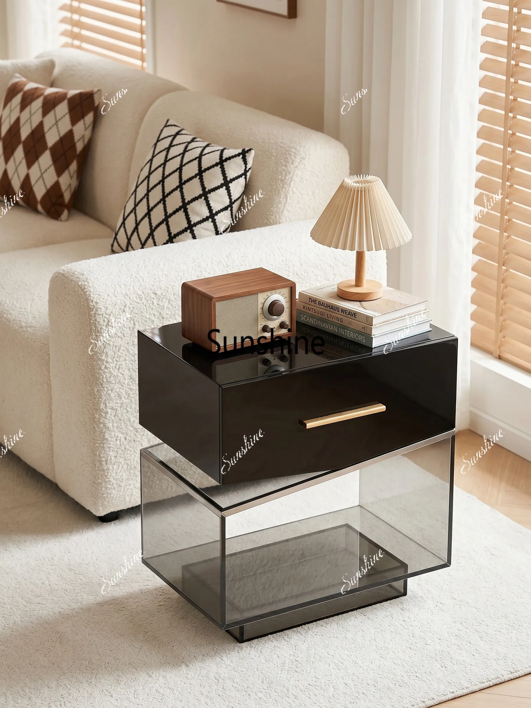 Light Luxury Home Bedroom Premium Minimalist Shelf