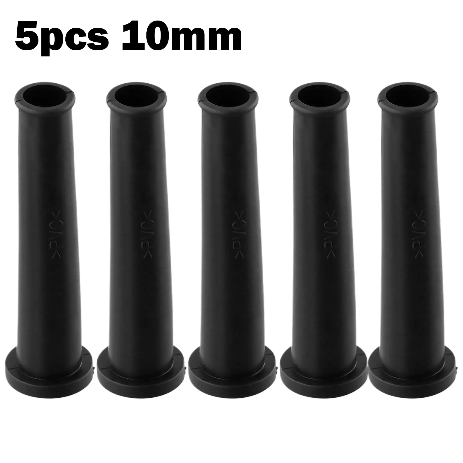 5/10Pcs 9/10/12mm Rubber Wire Protectors Cable Sleeve Boot Cover For Angle Grinder Wire Connect Protections Electric Drill Cable