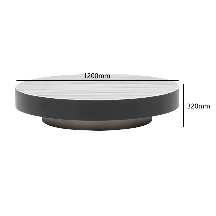 #Factory Wholesale Home Furniture Luxury Stainless Steel Round Marble Side Coffee Table for Living Room