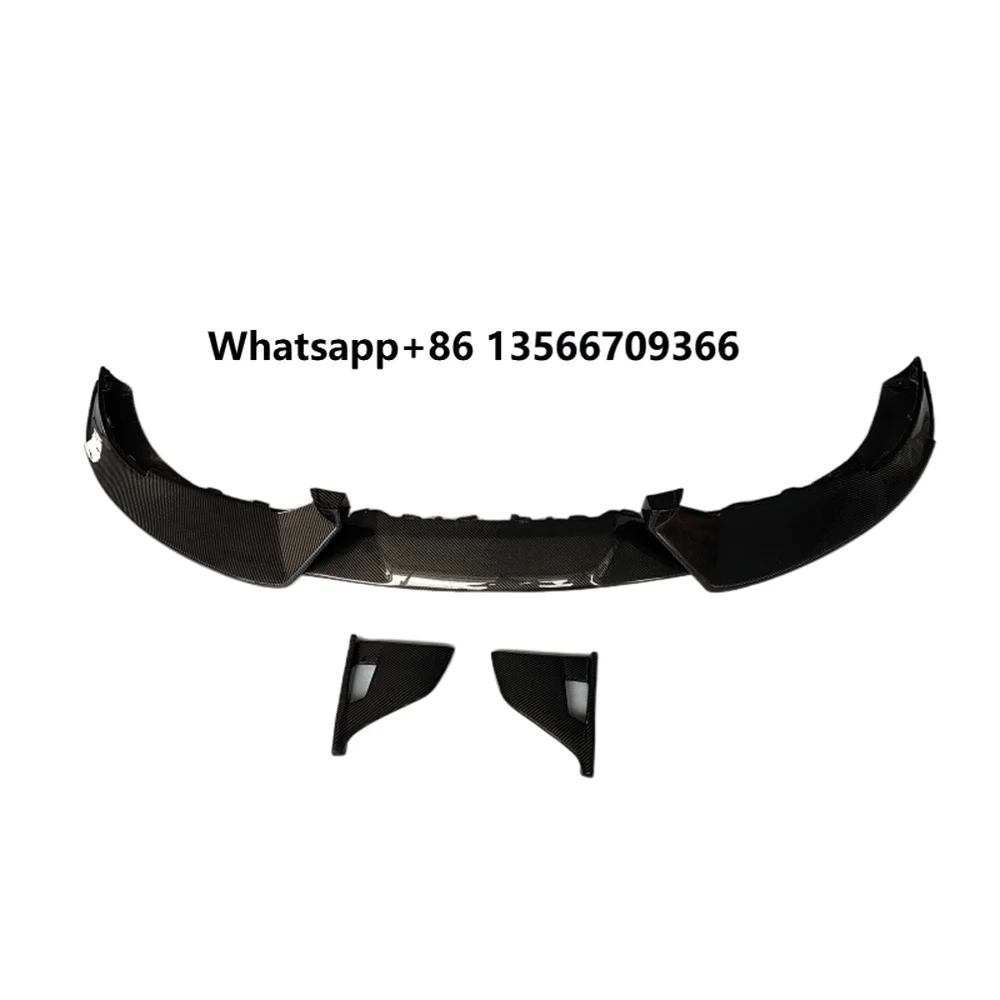 

High Quality Carbon Fiber M-Style Front Lip and Bumper Diffuser Body Kit for Porsche Taycan