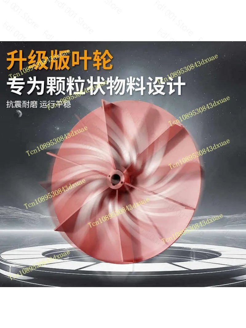 High pressure centrifugal fan high power 380v strong suction industrial dust removal sawdust material conveying exhaust fan
