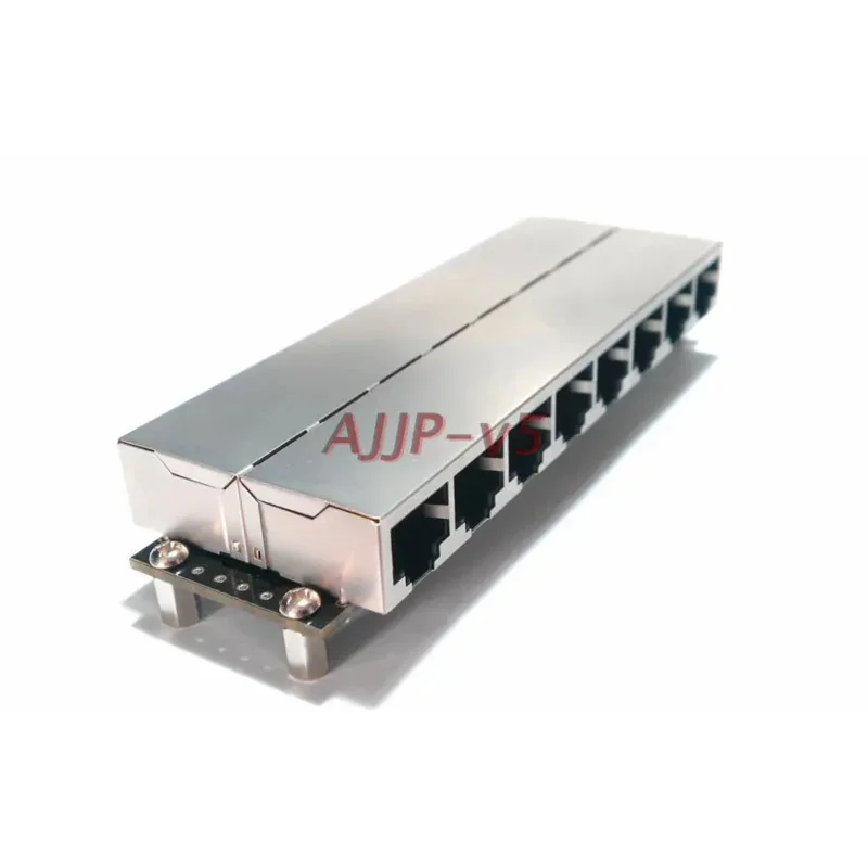 Rj45 Network Cable Straight Through Network Port Adapter Board 8-bit Docking Module 8-port RS485 CANMODBUS Hub Connector