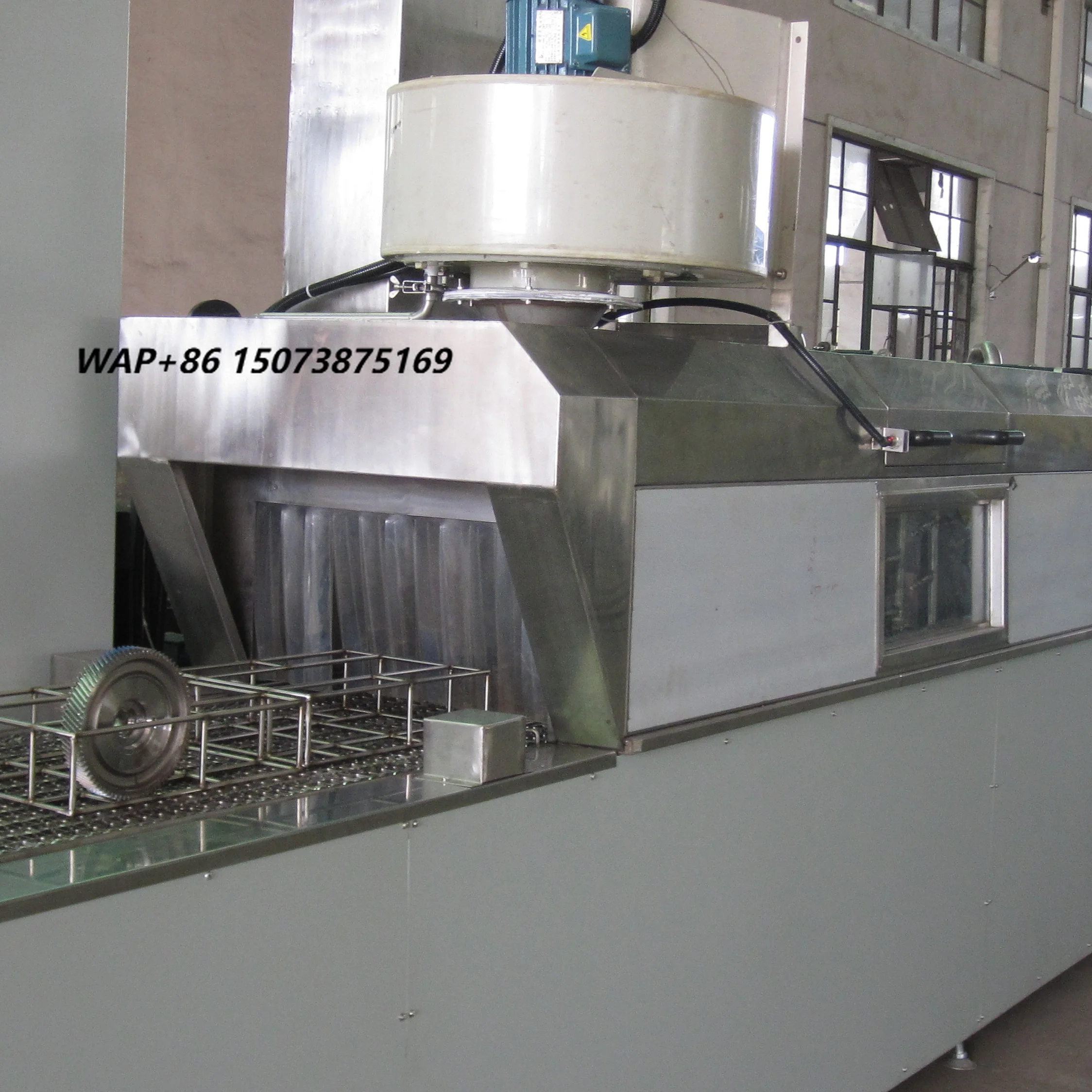 Automatic Conveyor Passing Cleaning Machine