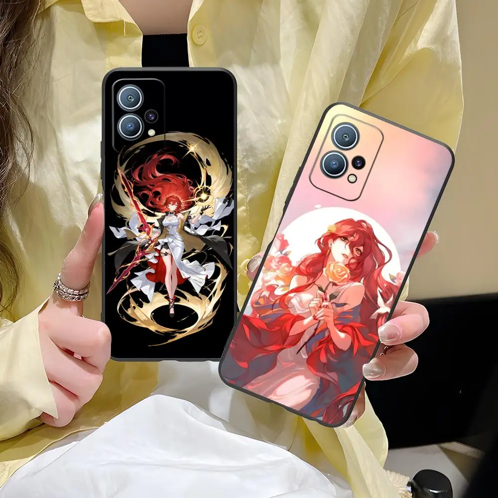

Чехол для телефона Honkai Impact Himeko для Huawei P60 P50 P40 P30 P20 P10 P9 P8 Pro Lite Plus с цветной печатью, защитный, довольно роскошный