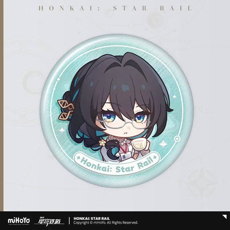 Sunsyea Honkai Star Rail Officiële Merchandise miHoYo Originele Authentieke Naamloze Medaille Serie Badge Aventurine Boothill Sunday Phainon