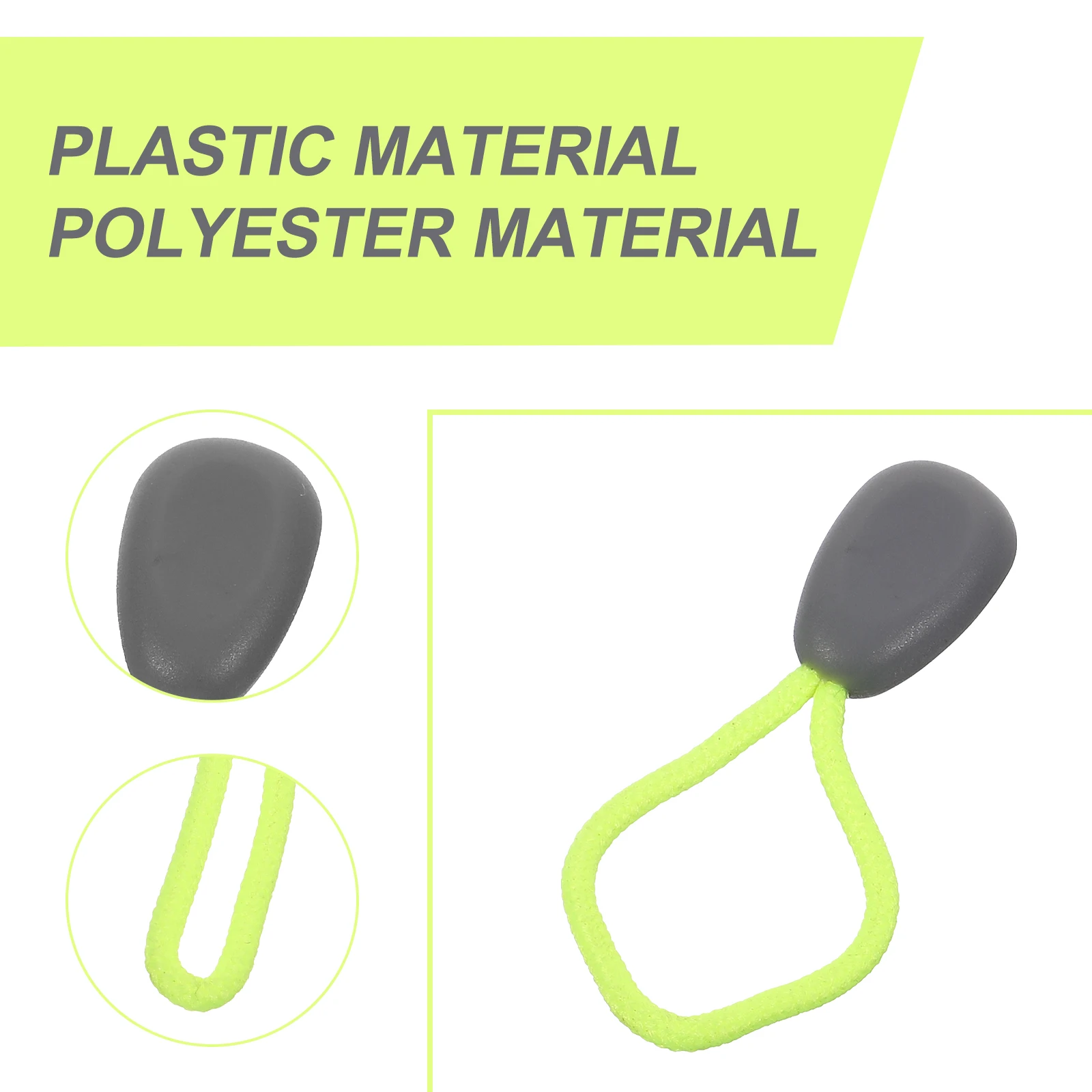 

30Pcs Universal Zipper Puller Tabs Heavy Duty Zipper Replacements for Coats Suitcases Handbags Easy Install Simple Design Multi