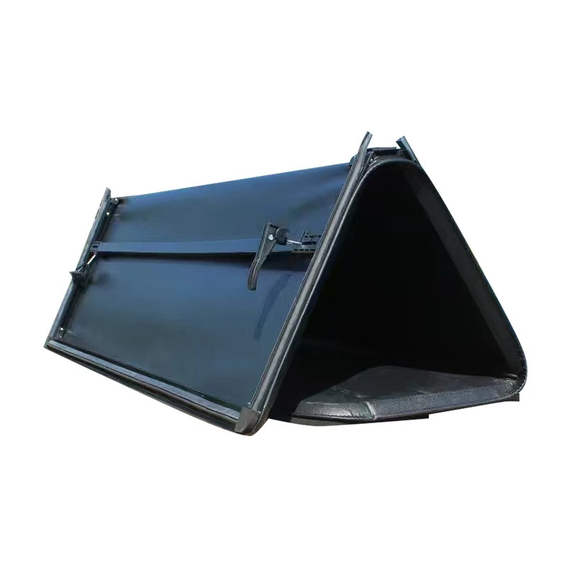 

Pickup truck three-fold cover, trunk cover rainproof, three-fold rear truck cargo cover