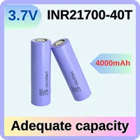 100% NEW 21700 4500mah 45A 40T 3.7V high discharge/capacity Li-ion rechargeable battery PK 30T high discharge power li-ion